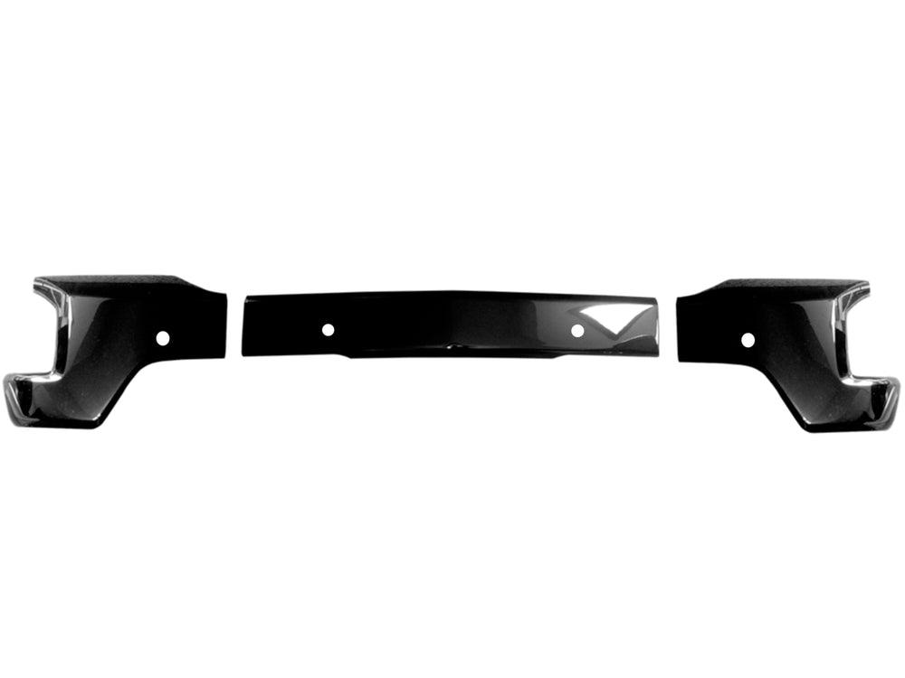 GLOSS BLACK BUMPER OVERLAY WITH SEN