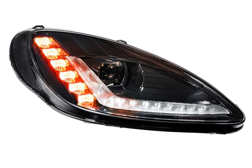 ~(25 lbs. 27X22X20)~ XB LED Heads: Chevrolet Corvette (Gen 2) (05-13) (Set / Black)