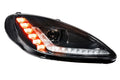 ~(25 lbs. 27X22X20)~ XB LED Heads: Chevrolet Corvette (Gen 2) (05-13) (Set / Black)