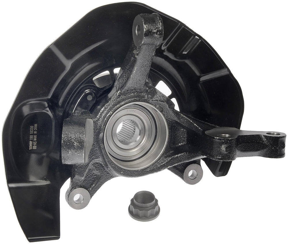 FRONT LEFT LOADED KNUCKLE