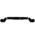 MATTE BLACK FRONT BUMPER OVERLAY (N