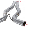 3" EXHAUST CATBACK - FIT 2.3L