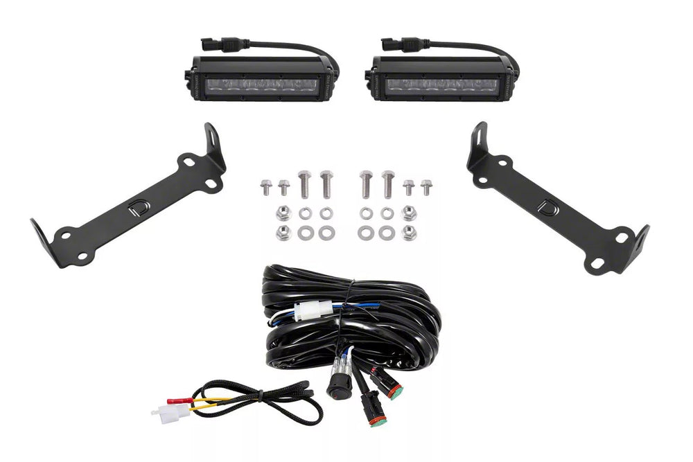 1423 4RUNNER SS6 SAE/DOT LED LIGHT BAR KIT BRACKETS (PAIR)