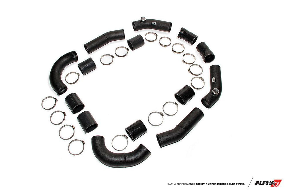 AMS Performance 2009+ Nissan R35 GT-R Alpha Upper Intercooler Piping