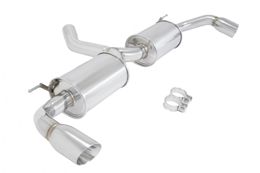 Megan Axle Back Exhaust BMW E70 X5 07-13 V6 Only (Exclude M Package) Stainless Rolled Tips (welding required)