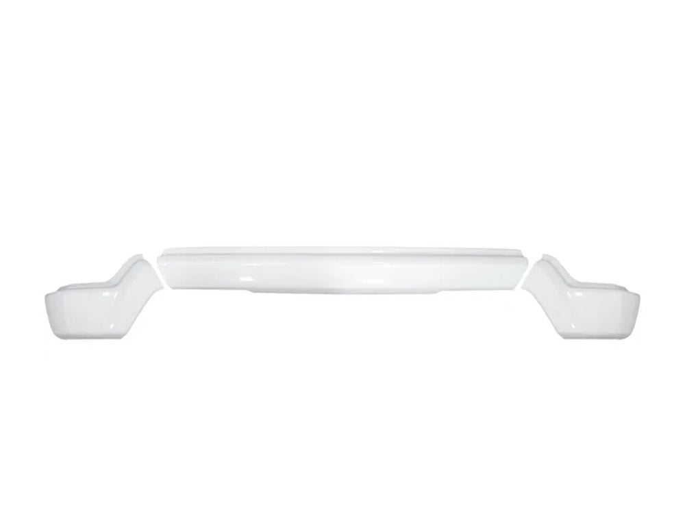 SUMMIT WHITE FRONT BUMPER OVERLAY (