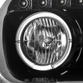 PROJECTOR HEADLIGHT BLACK HOUSING