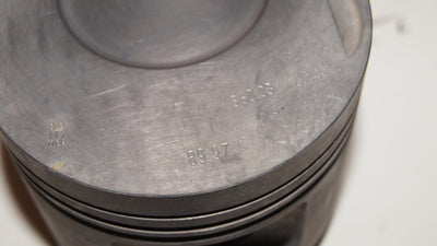 PISTON WITH RINGS