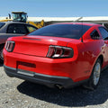 LED LIGHT BAR TAIL LIGHTS- BLACK HOUSING WITH CLEAR LENS WHITE AND RED LIGHT BAR