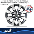 WC;14-16 COROLLA;CHM/CHAR;16";8 SPK