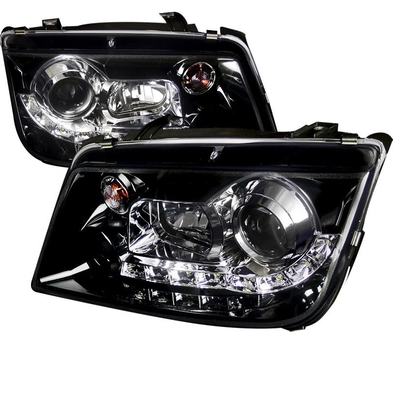 R8 STYLE SMOKED LENS GLOSS BLACK HO