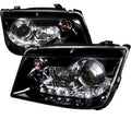 R8 STYLE SMOKED LENS GLOSS BLACK HO