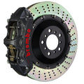 Brembo 10-16 535i Front GTS BBK 6 Piston Cast 405x34 2pc Rotor Drilled-Black HA