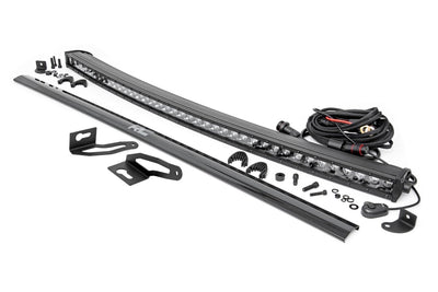 LED Light Kit | Roof Mount | 40" Black Single Row | Jeep Cherokee KL (14-23)
