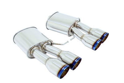 Megan Axle Back Exhaust BMW M5 Blue Roll Tips 24x13x15 32.9LBS MSRP $625