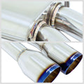 Megan Axle Back Exhaust BMW M5 Blue Roll Tips 24x13x15 32.9LBS MSRP $625