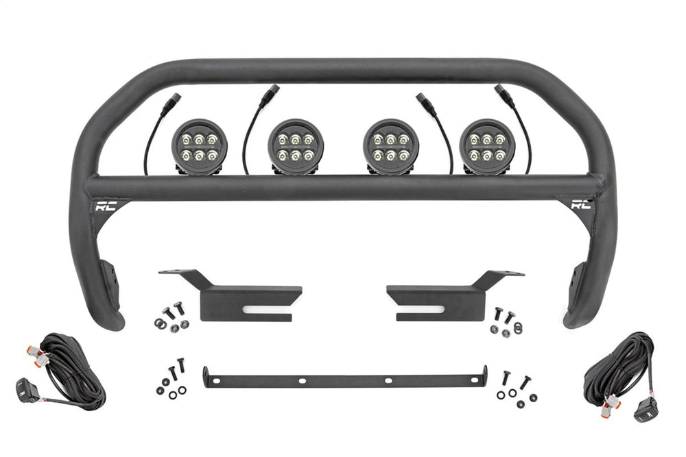Nudge Bar | 3.5 Inch Round Led (x4) | Ford Bronco 4WD (2021-2026)