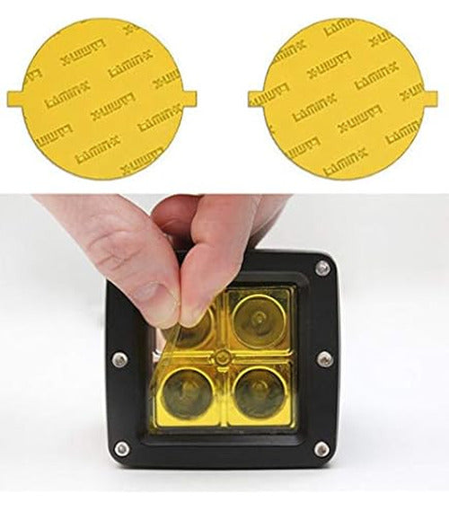 Lamin-X Mazdaspeed 3 (12-) Fog Light Covers Yellow