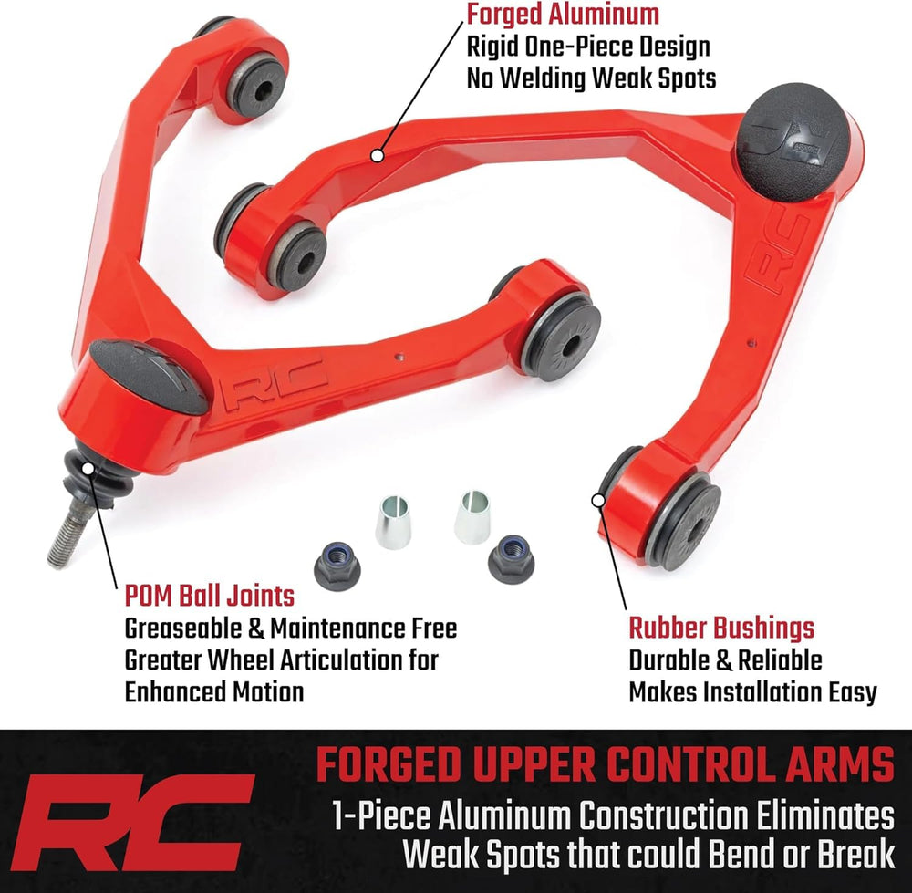 Red Forged Upper Control Arms | OE Upgrade | Nissan Titan XD 4WD (2016-2024)