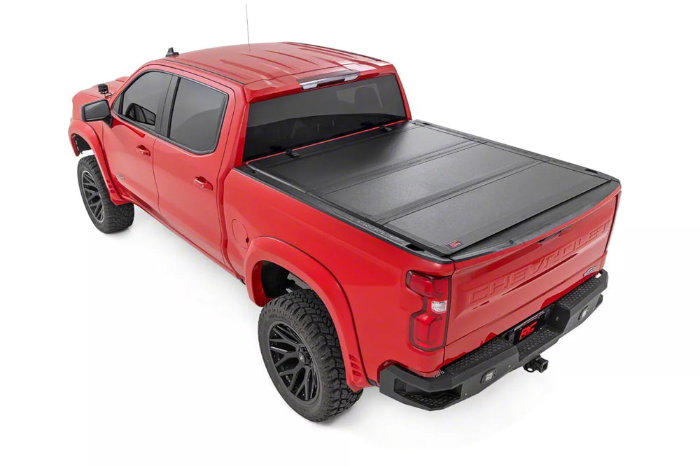Hard Tri-Fold Flip Up Bed Cover | 6' Bed | Chevy/GMC Canyon/Colorado (15-26)