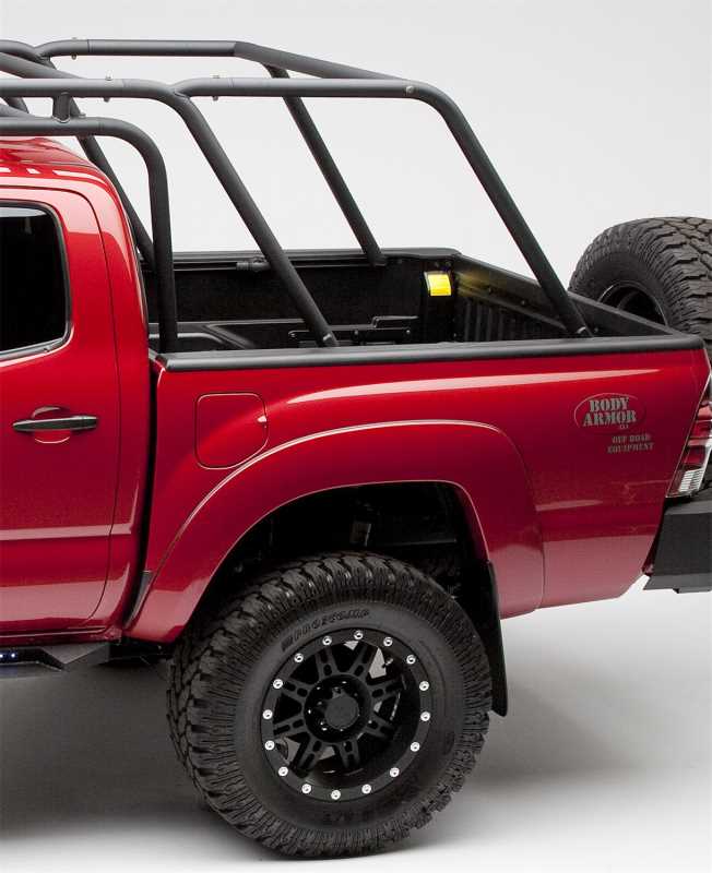 ~(81 lbs. 56X20X6)~ 2005-2015 TACOMA CREW CAB BED ACCESSORIES SPORT RACK REQUIRES 5129 BASKET