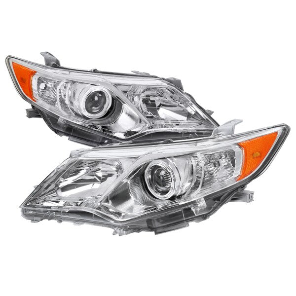 OE STYLE PROJECTOR HEADLIGHTS- CHROME