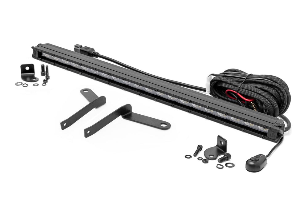 LED Light Kit | Bumper Mount | 20" Black Slim Line | Toyota Tundra (22-26)