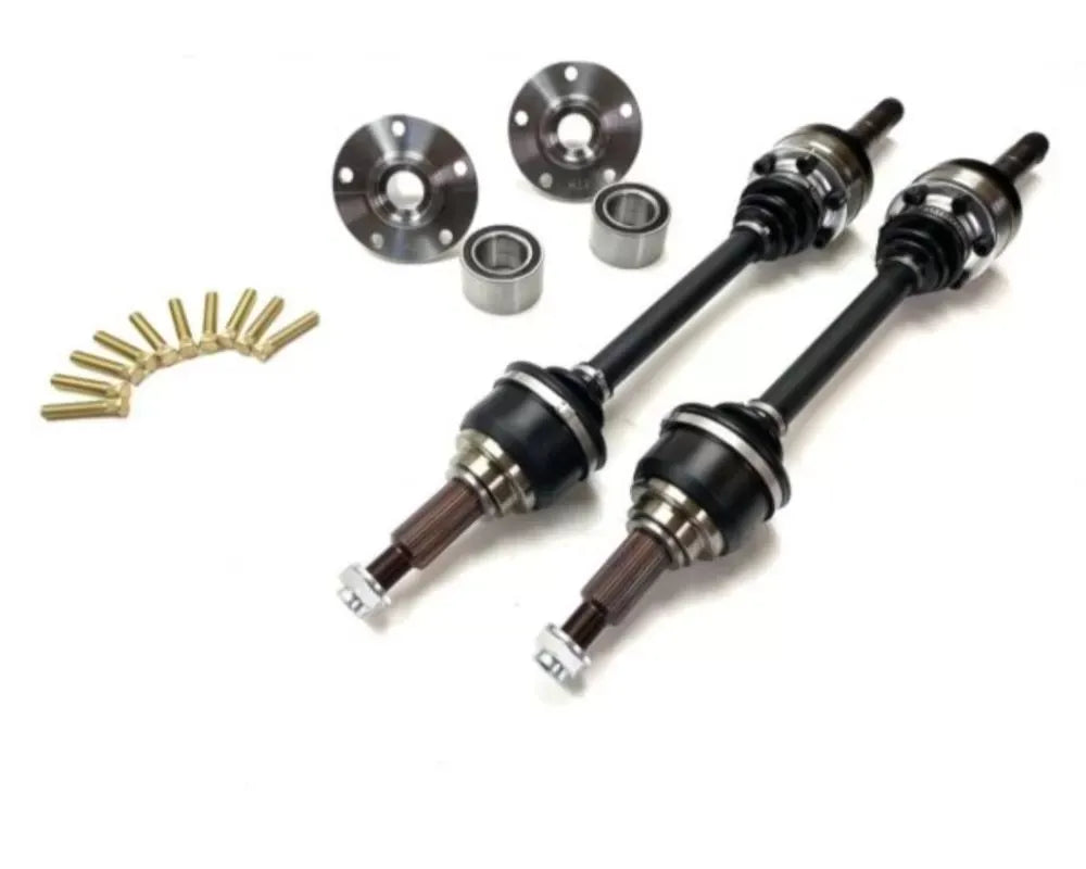 Driveshaft Shop 1986-1992 Mazda RX-7 TURBO II w/ Explorer 8.8 Rear Conversion Pro-Level Axle/Hub Kit