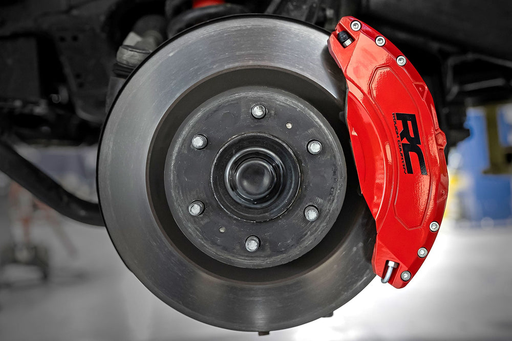 Caliper Covers | Front and Rear | Red | Toyota Tundra 2WD/4WD (2022-2026)