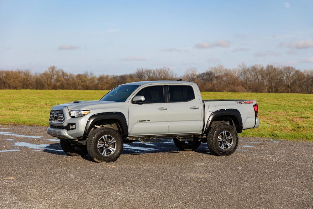Pocket Fender Flares | 8W2 Cavalry Blue | Toyota Tacoma 2WD/4WD (2016-2023)