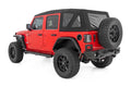 Oval Nerf Steps | 4 Door | Black | Jeep Wrangler Unlimited 4WD (2018-2026)