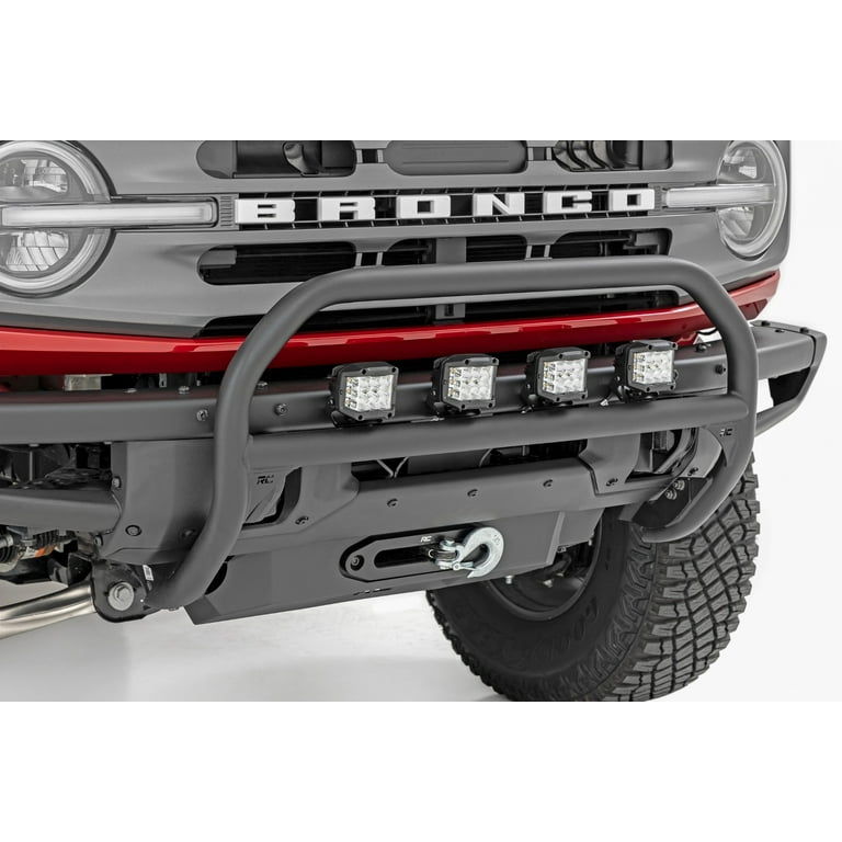 Nudge Bar | 20 Inch Chrome Single Row LED | OE Modular Steel | Ford Bronco (21-26)