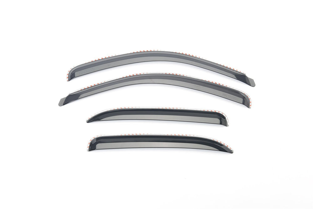 Rainguards: 2000-2006 Chevrolet Tahoe 2000-2006 GMC Yukon; Element Tinted Window Visors; 4 piece