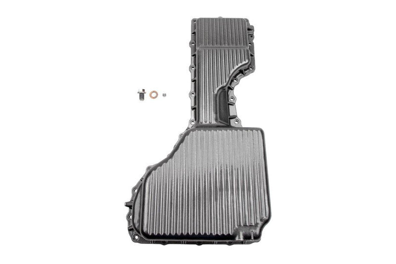 1719 L5P DURAMAX WCFAB X PPE HIGH CAPACITY ALUMINUM OIL PAN GLOSS BLACK