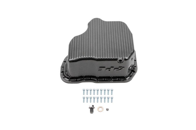 1116 LML DURAMAX WCFAB X PPE HIGH CAPACITY ALUMINUM OIL PAN GUN METAL