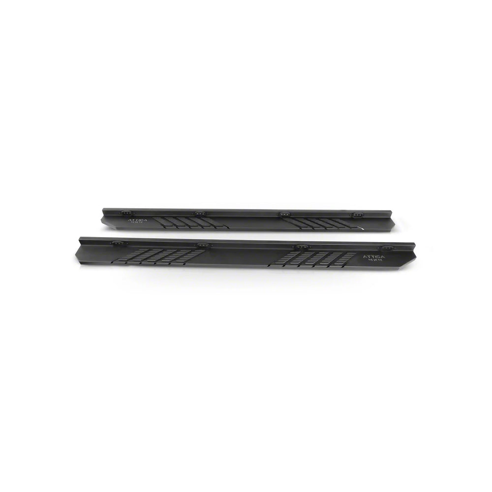 0523 TOYOTA TACOMA FRONTIER SERIES RUNNING BOARD DOUBLE CAB BLACK