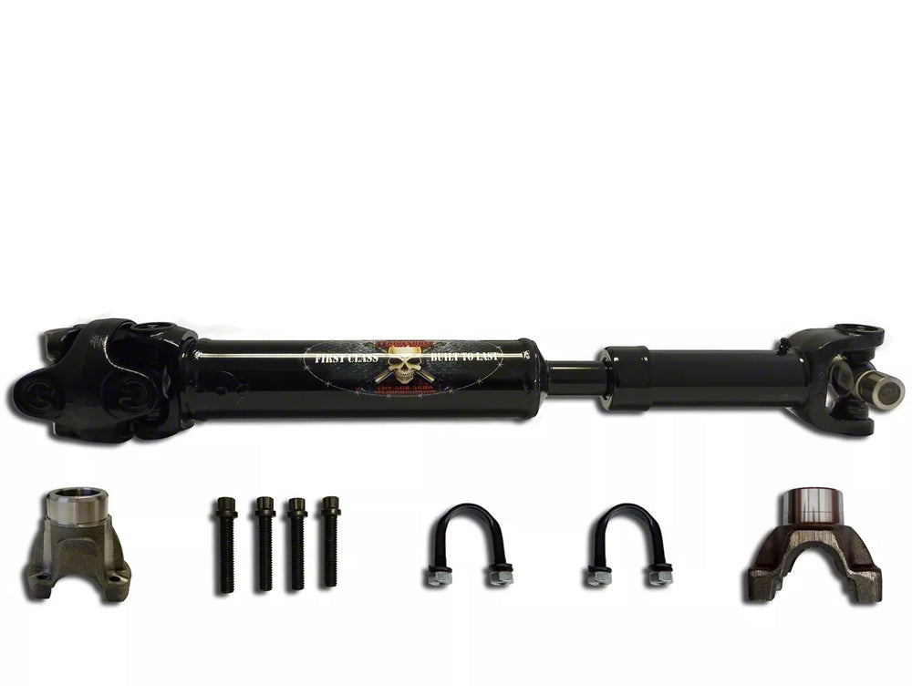 JL REAR 1310 SOLID CV DRIVESHAFT 2 DOOR SAHARA PINION YOKE STYLE