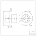 R1 Concepts Brake Rotor Fits Volvo 850