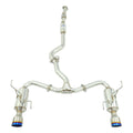 FORESTER XT R400 TITANIUM BURNT TIP CAT-BACK EXHAUST