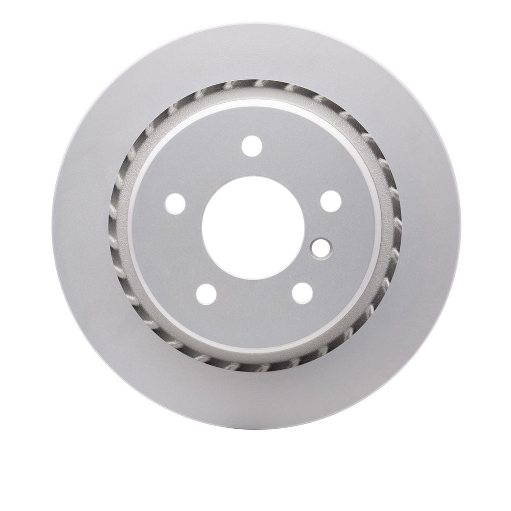 R1 Concepts Brake Rotor Drilled and Slotted Silver Fits BMW M3