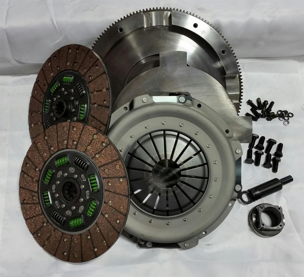 Spring Hub Dual Disc Billet Flywheel 650HP 1300TQ