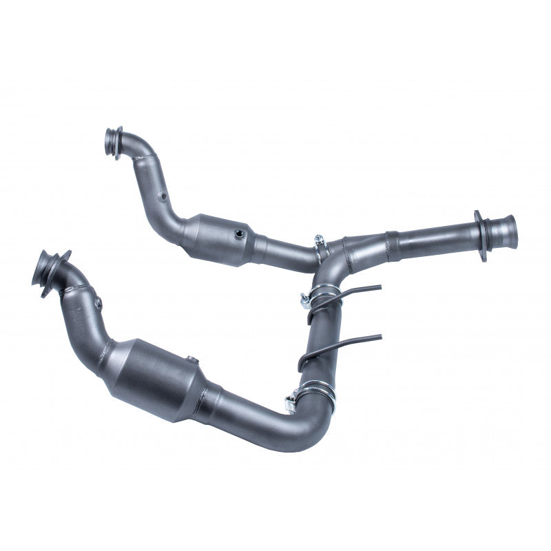 15-16 F150 3.5L EcoBoost SPD Aluminzed Catted Downpipes DP35F1516-HFC