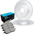 R1 Concepts E- Line Series Brake Rotor with Ceramic Brake Pads Fits Mitsubishi Space