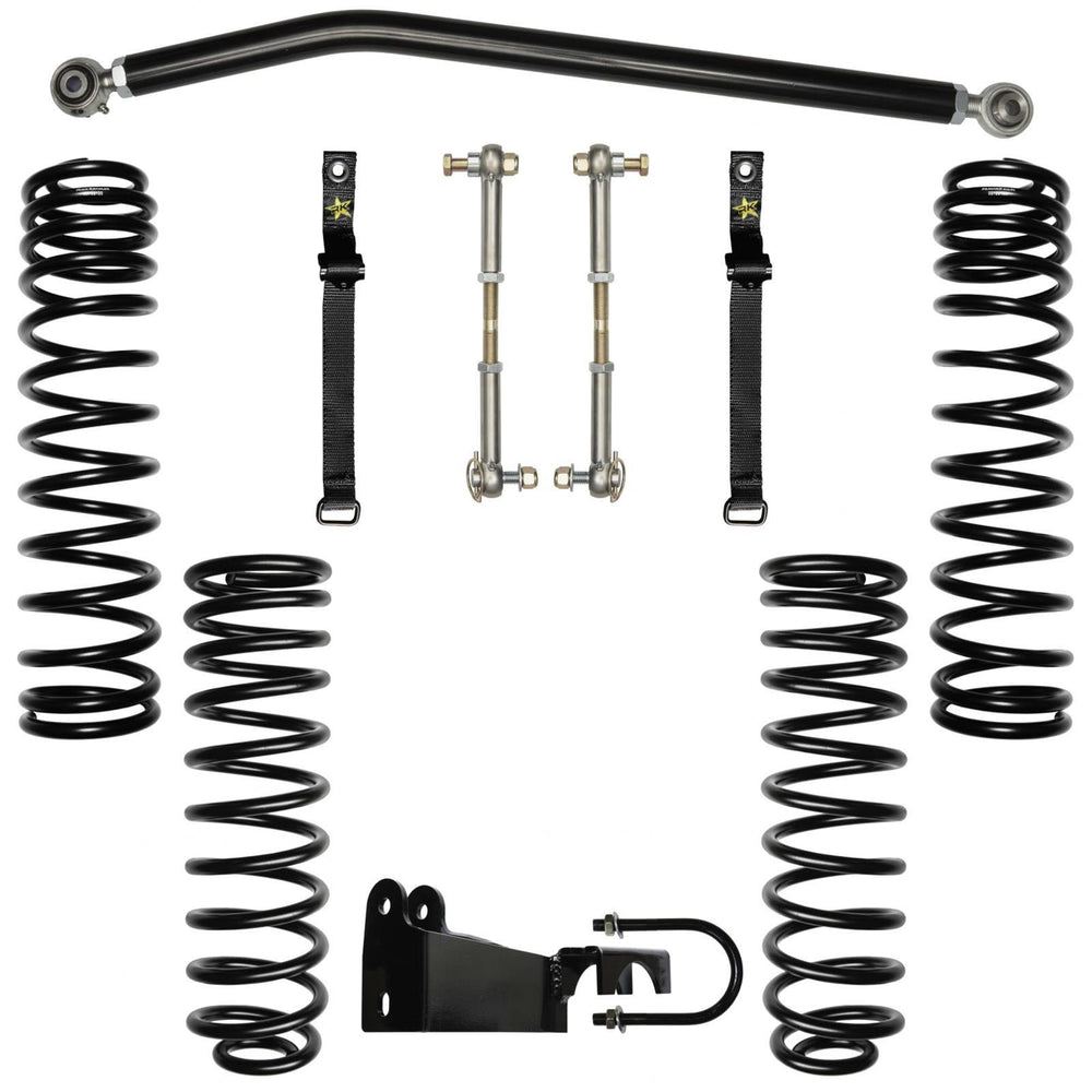 ~(63 lbs. 30X24X24)~ 2.5 Inch Stock Mod. System 07-Present Wrangler JK 2-Door Base System - No Shocks or Bump Stops