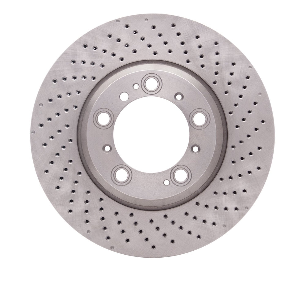 R1 Concepts Hi-Carbon Alloy GEOMET Coated Rotor Fits Porsche Panamera