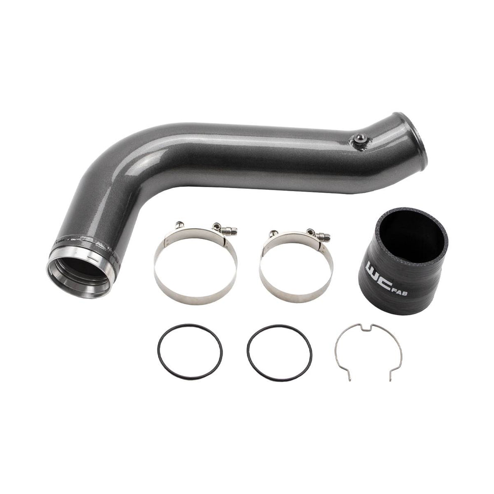 2017-2019 L5P Duramax Passenger Side 3.5in Intercooler Pipe Kiwi Green