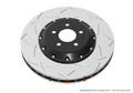 DBA 94-04 Ford Mustang Cobra Models Front 5000 Series Slotted Rotor w/Black Hat