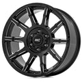 Rough Country 83 Series Wheel | One-Piece | Gloss Black | 17x9 | 6x135 | +0mm