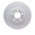 R1 16-18 BMW X4 Right Front Drilled & Slotted Black Brake Rotor