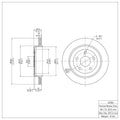 R1 Concepts Brake Rotor Fits Dodge Durango